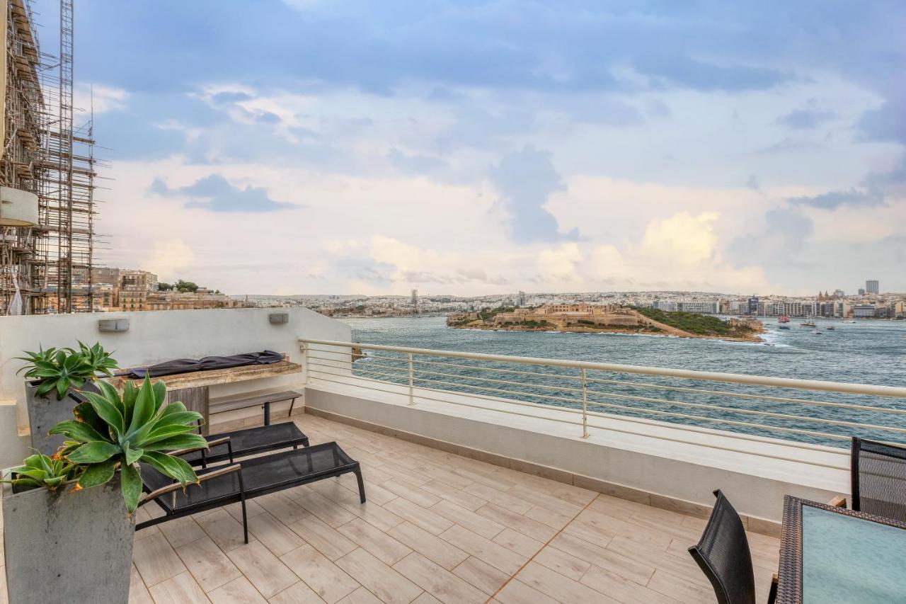 49/3 Seafront Duplex Penthouse In Valletta Luaran gambar