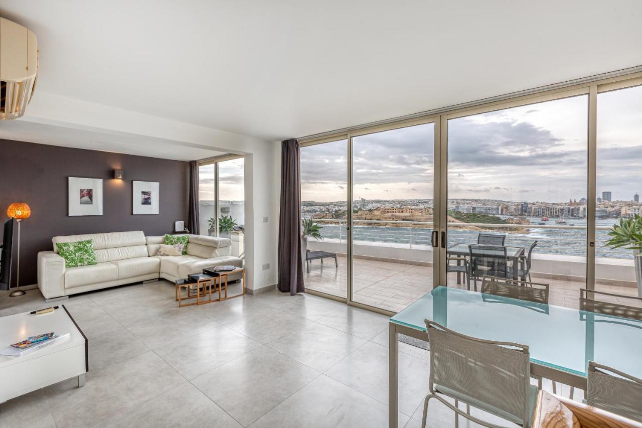 49/3 Seafront Duplex Penthouse In Valletta Luaran gambar