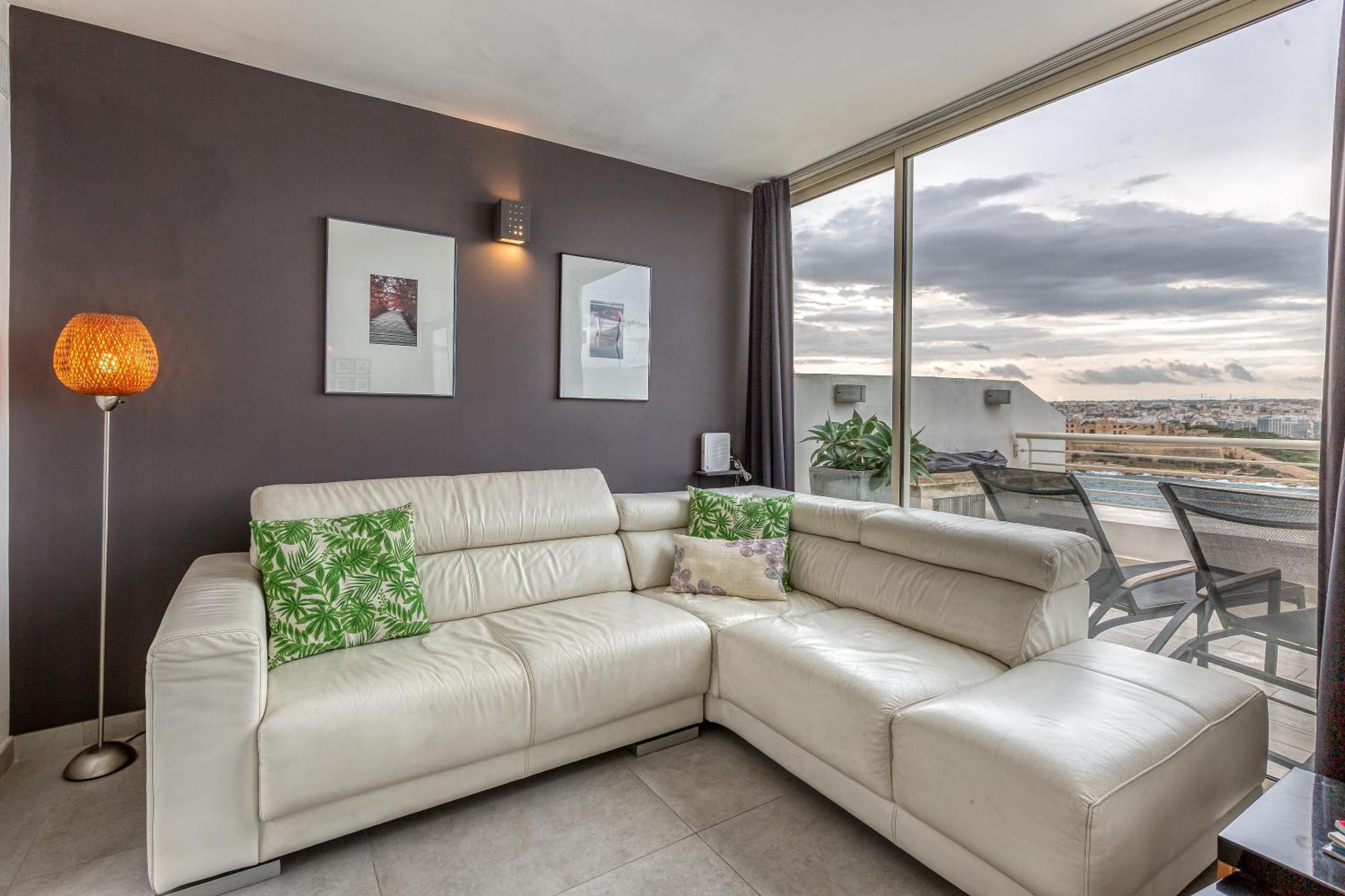 49/3 Seafront Duplex Penthouse In Valletta Luaran gambar